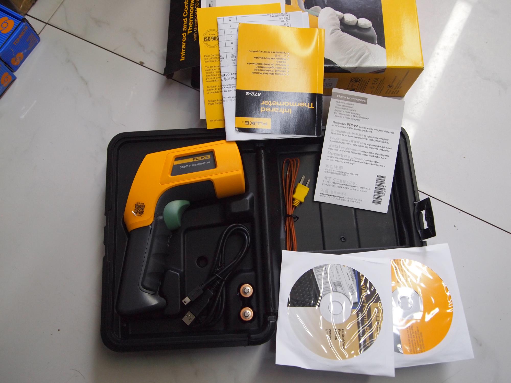 FLUKE福禄克572-2高温红外测温仪156/5513/4803