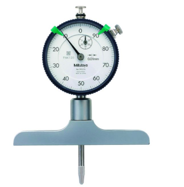 MITUTOYO三丰卡尺7220/刻度盘深度计