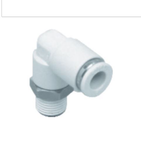 CKD喜开理接头GWL4-8/K管接头新接头弯头适配管外径4连接口径R1/4