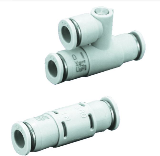 CKD喜开理接头QEL-H44/Φ4带排气口接头类型