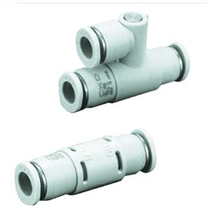 CKD喜开理接头QEL-H44/Φ4带排气口接头类型