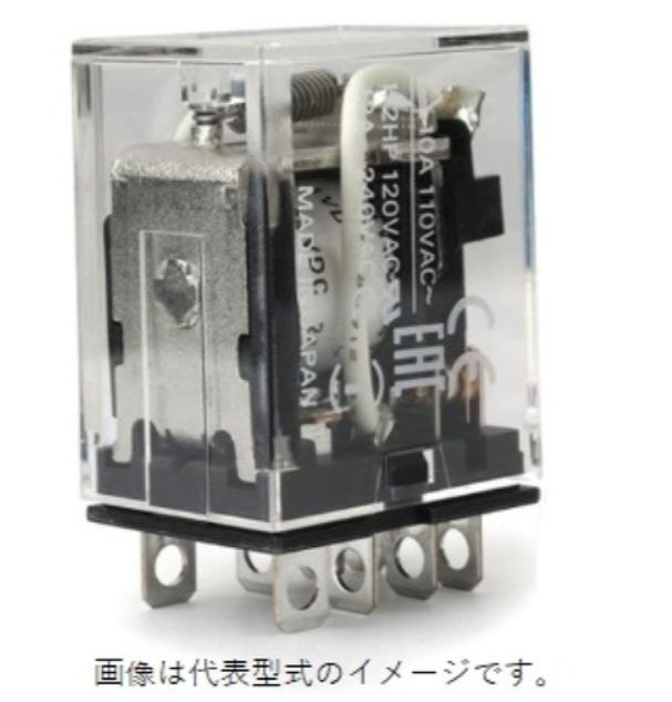 OMRON欧姆龙双功率继电器DC24LY2-D DC24