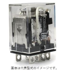 OMRON欧姆龙双功率继电器DC24LY2-D DC24