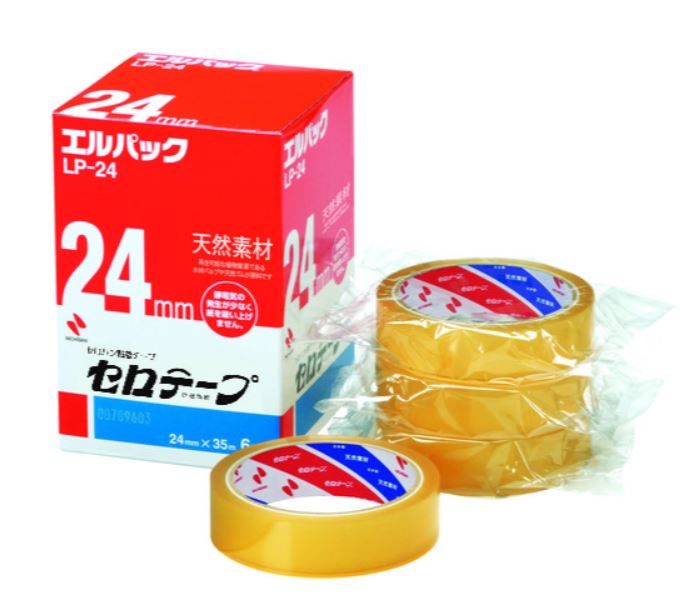 NICHIBAN米其邦细胞胶带 大卷 EL包 LP-24 24室x35米(6卷装)