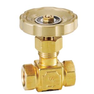 FUJIKIN富士金黄铜制针形阀DH-12C-R杨：18105608753