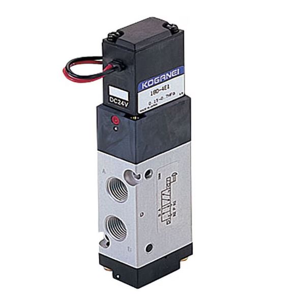 KOGANEI小金井电磁阀独立先导型 180 系列180-4E1-39 DC24V合肥栗山小胡18105608873