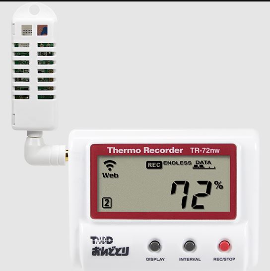 T&D温度记录仪TR-72nw合肥栗山贸易胡181-0560-8873