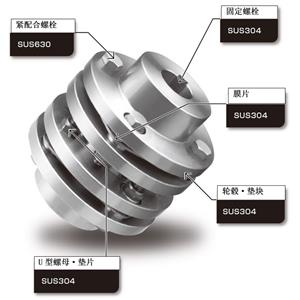 TSUBAKI椿本NEF18-HUBH-17-SET膜片联轴器15655134803