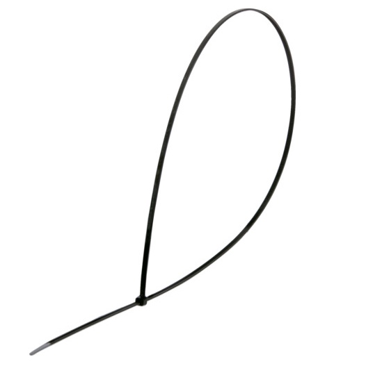 TRUSCO中山黑色扎带TRCV-550W规格：0.8mmX550mm 合肥栗山胡181-0560-8873