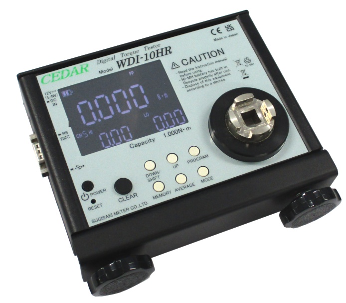 ​日本思达CEDAR扭矩测试仪WDI系列WDI-100HR-SJ-C合肥栗山胡181-0560-8873