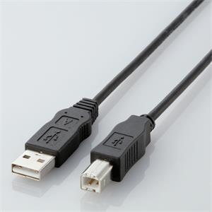 ELECOM宜丽客USB2-ECO05 USB线A-B型双绞线15655134803