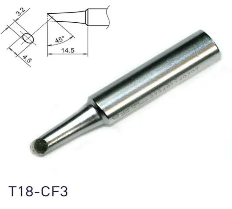 HAKKO白光烙铁头T18-CF3杨：181－0560－8753