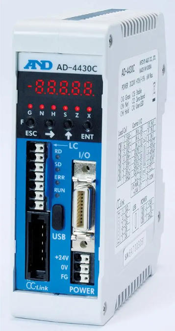 AND艾安得称重控制器AD-4430C杨：181-0560-8753