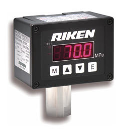 RIKEN理研数显压力表DPGS-70-G4-U杨：181-0560-8753