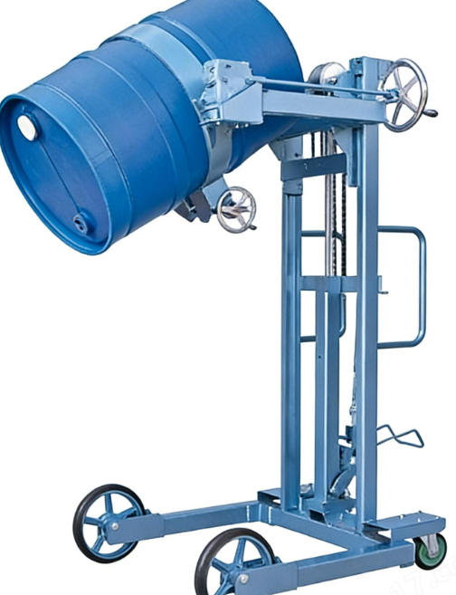 日本大阪原装工业级 200L 油桶搬运倾倒一体机DM-1500-S杨：181-0560-8753